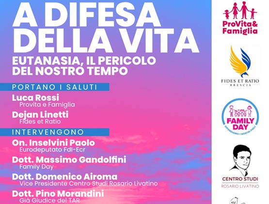 A difesa della vita. Eutanasia, il pericolo del nostro tempo 1